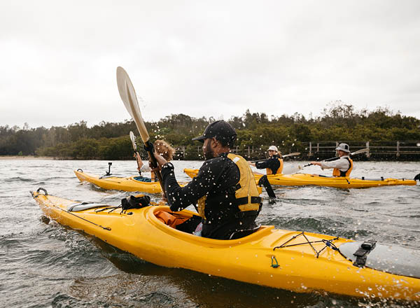 Kayak tour in Batemans Bay