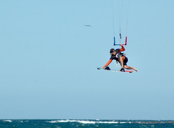 Kitesurfing at Batemans Bay